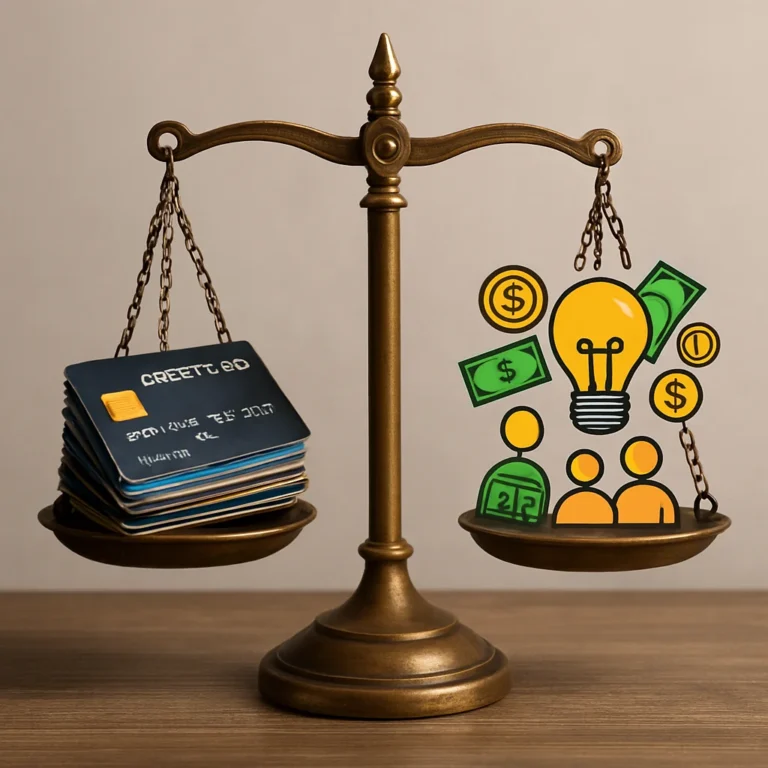 Cartões de Crédito vs. Crowdfunding: A Comparação para Empreendedores