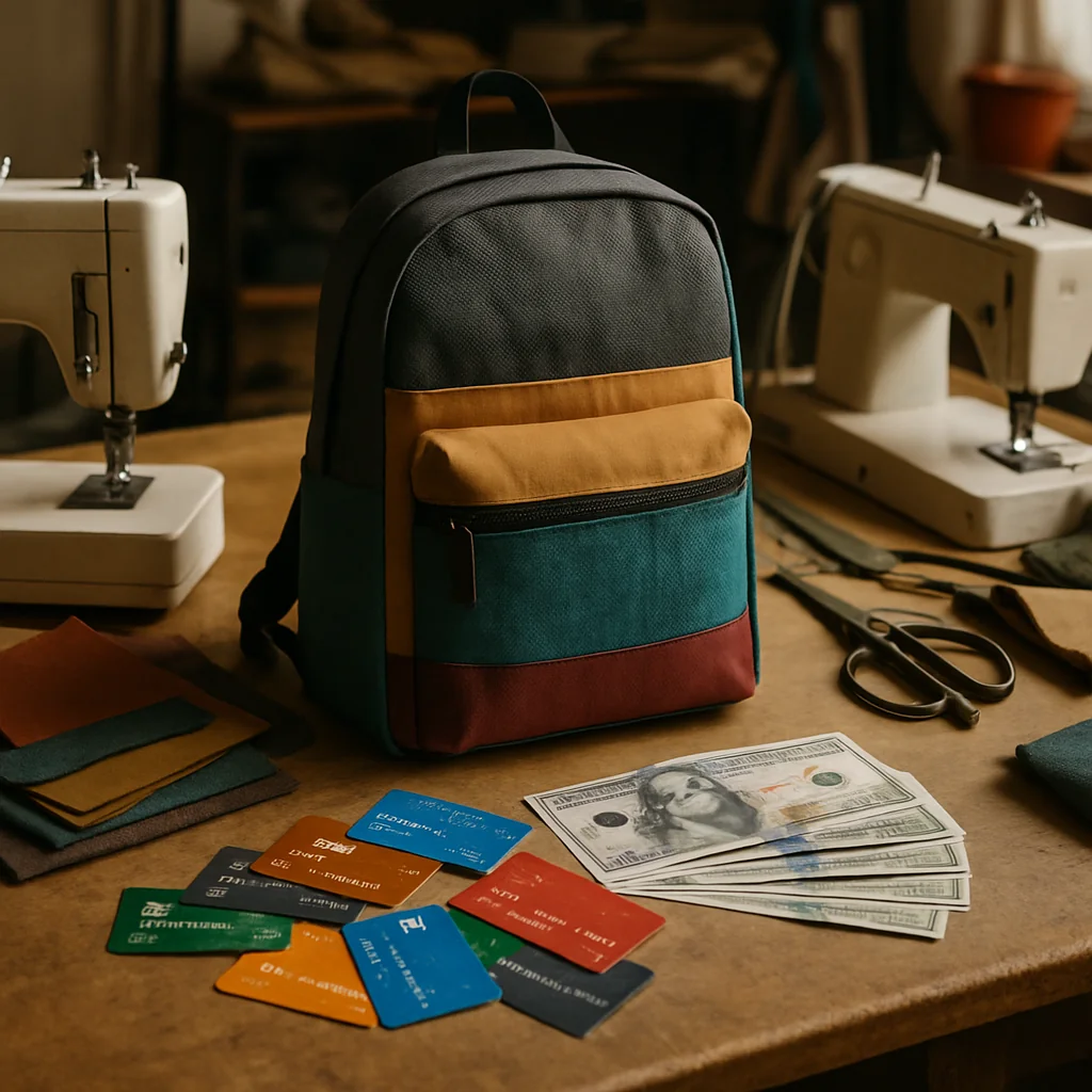 Cartões de Crédito e Financiamentos para Lançar um Side Hustle de Mochilas Personalizadas