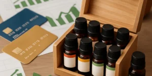 Cartões de Crédito e Financiamentos para Lançar um Side Hustle de Aromaterapia