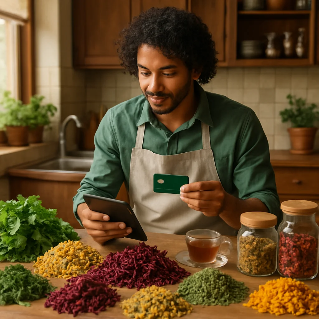 Cartões de Crédito e Financiamentos: Lançando um Side Hustle de Chás Artesanais