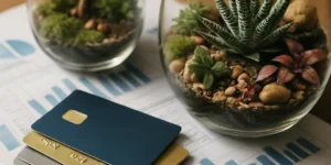 Cartões de Crédito e Financiamentos para Lançar um Side Hustle de Terrários Personalizados