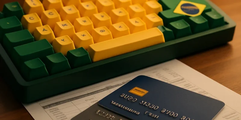 Cartões de Crédito e Financiamentos para Lançar um Side Hustle com Teclados Mecânicos