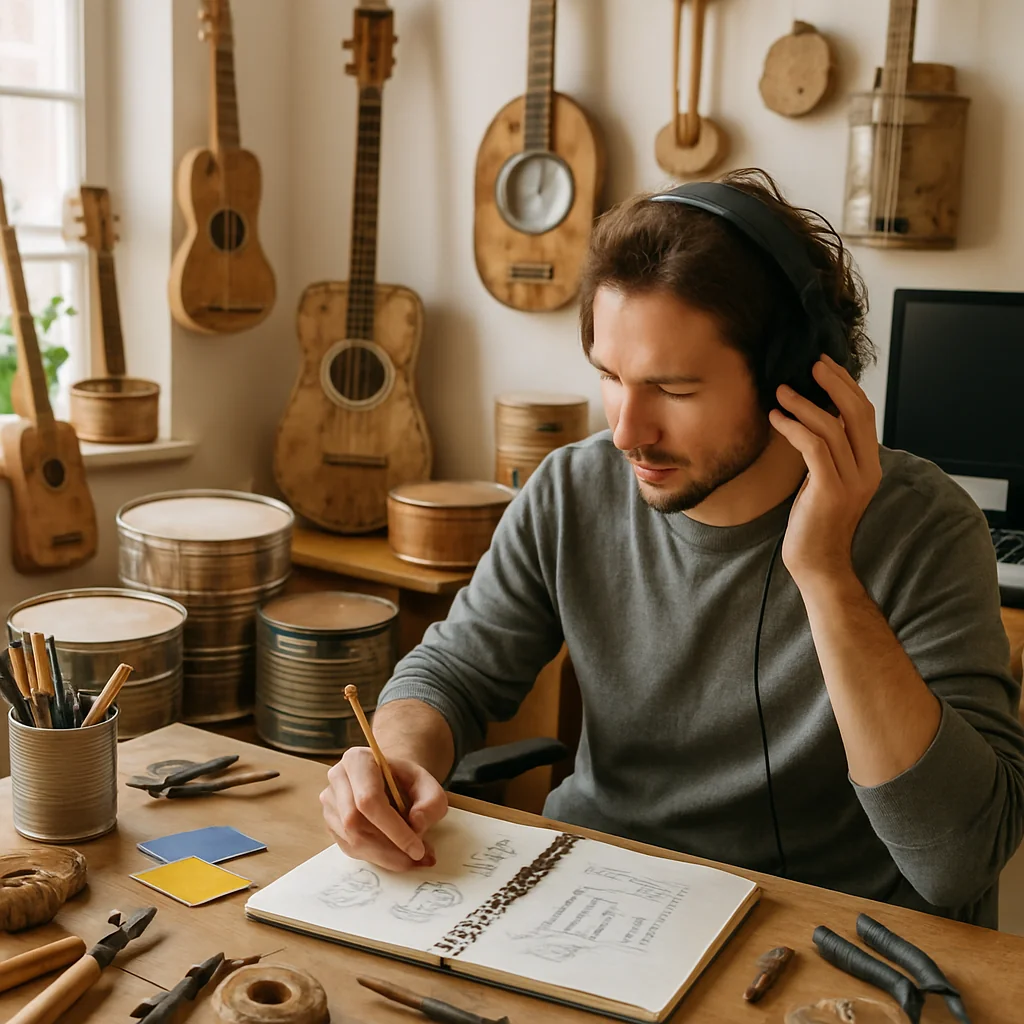 Cartões de Crédito e Financiamentos: Lançando seu Side Hustle de Instrumentos Musicais Artesanais