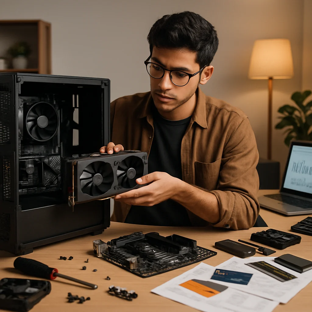 Cartões de Crédito e Financiamentos: Lançando um Side Hustle de Montagem de PCs Gamer