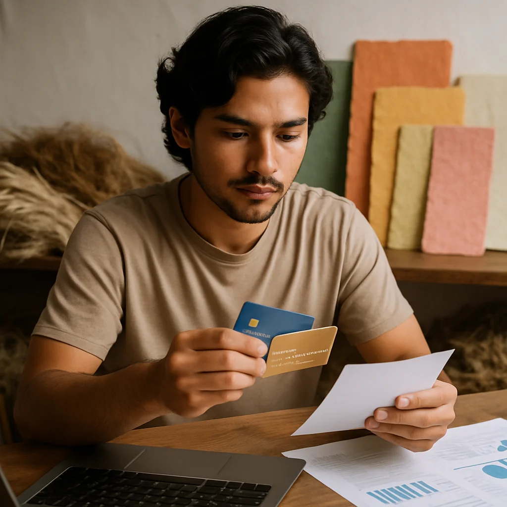 Cartões de Crédito e Financiamentos: Lançando Seu Side Hustle de Papel Semente