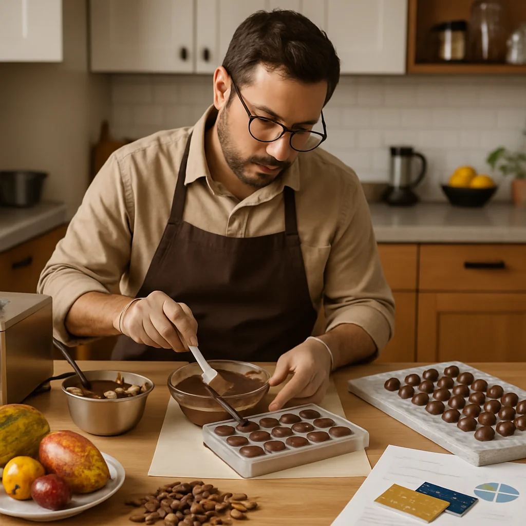 Cartões de Crédito e Financiamentos para Lançar um Side Hustle de Fabricação de Chocolates Artesanais: Estratégias para Maximizar Recompensas e Obter Empréstimos