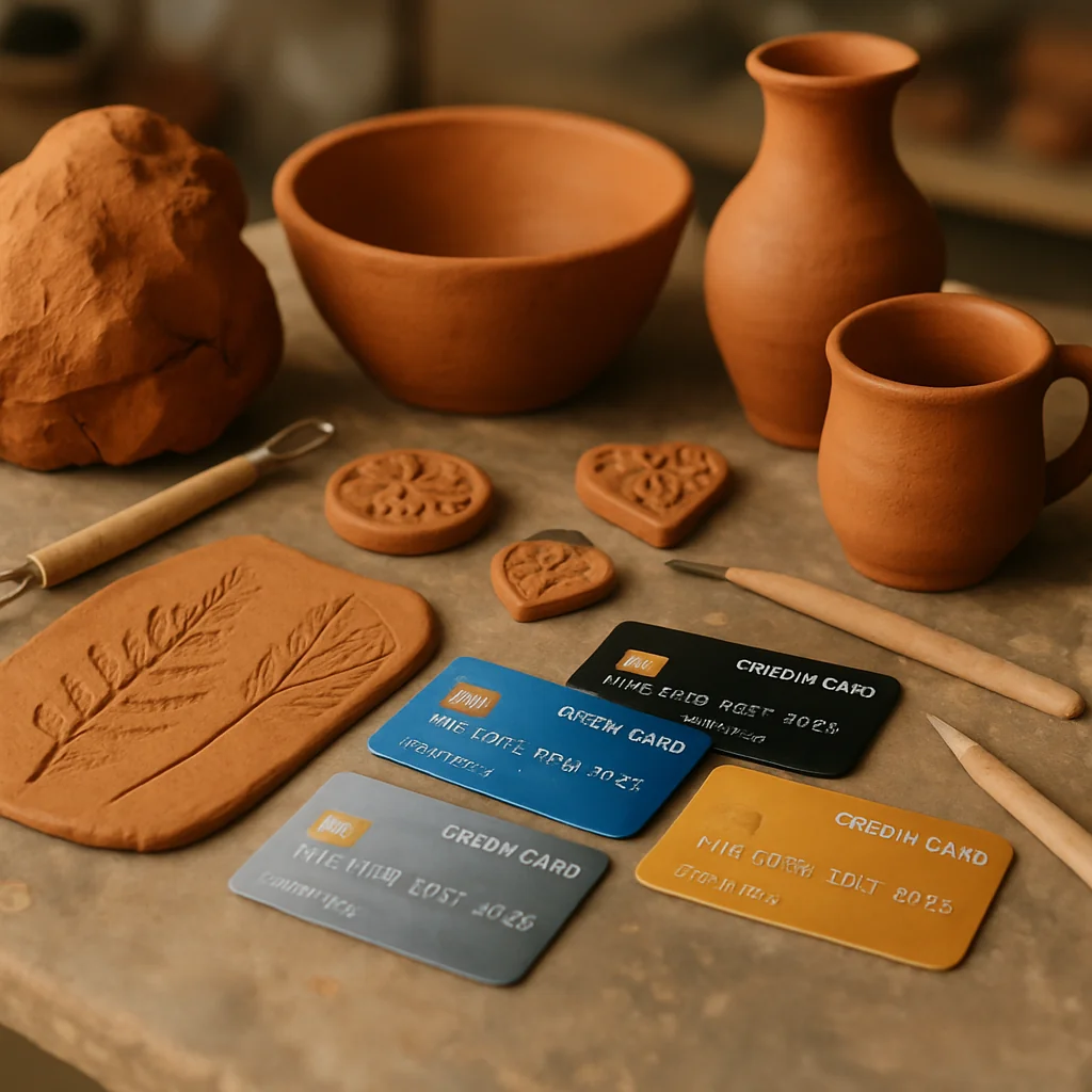 Cartões de Crédito e Financiamentos para Lançar um Side Hustle de Cerâmicas Artesanais: Maximizar Recompensas e Investir em Arte Sustentável