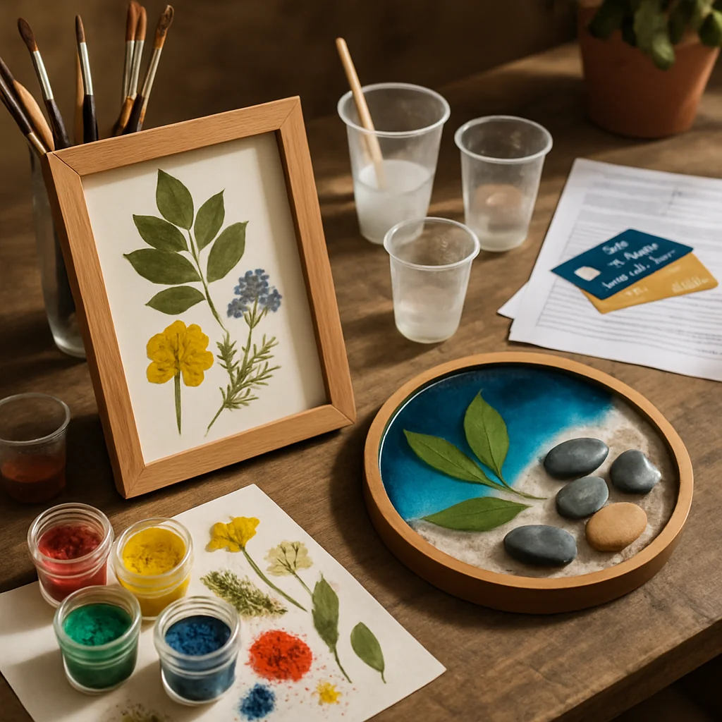 Cartões de Crédito e Financiamentos para Lançar um Side Hustle de Arte em Resina Epóxi no Brasil