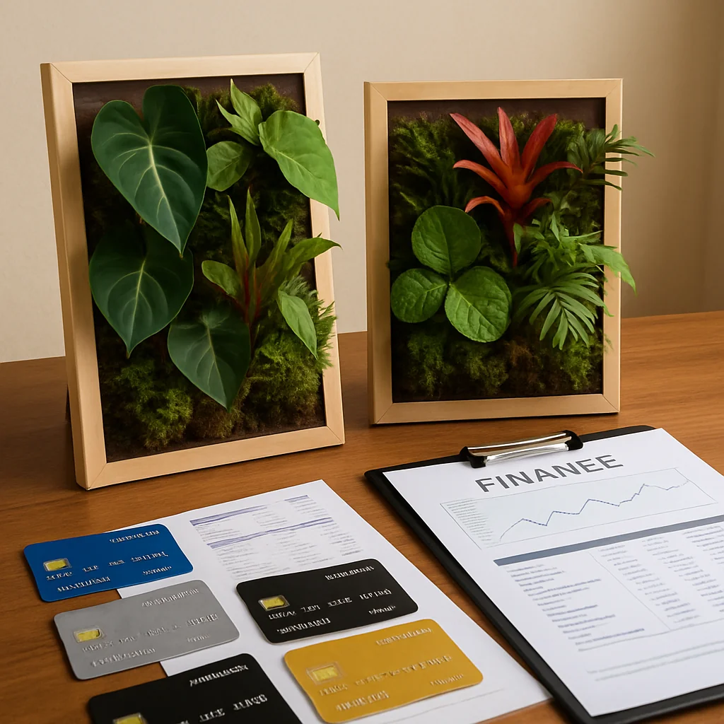 Cartões de Crédito e Financiamentos para Lançar um Side Hustle de Jardinagem Vertical